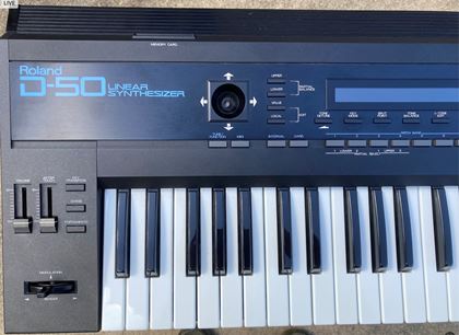 Roland-D-50 and PG-1000 and cards